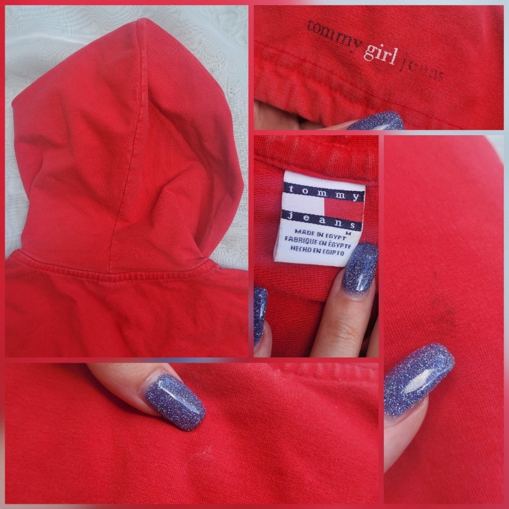 Tommy Girl Jeans Zip-Up Hoodie - Picture 3 of 4